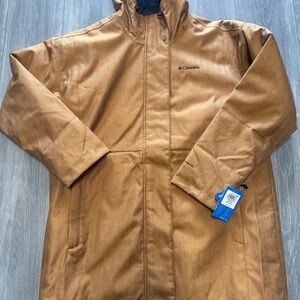 $170 Columbia Women's Portland Point Parka Brown Women’s Size XLarge New